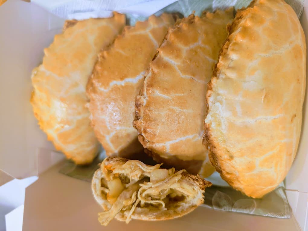 Creamy Nigerian chicken pie with tender chicken breast and flaky pastry crust